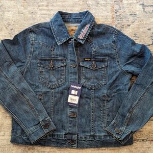 Wrangler Retro Oklahoma Sooners Denim Jacket Women's large